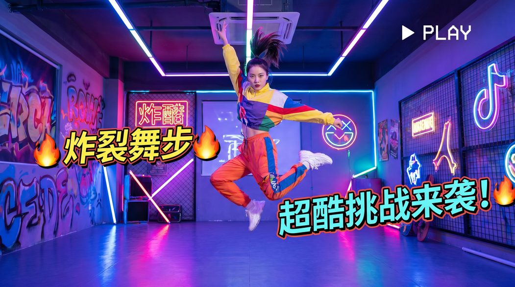 17c一起草短视频挑战-炸裂舞步